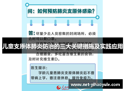 儿童支原体肺炎防治的三大关键措施及实践应用